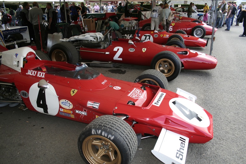 Ferrari F1 cars