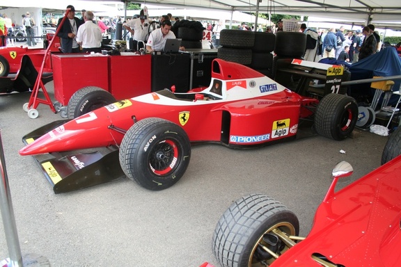 Jean Alesi Ferrari F1