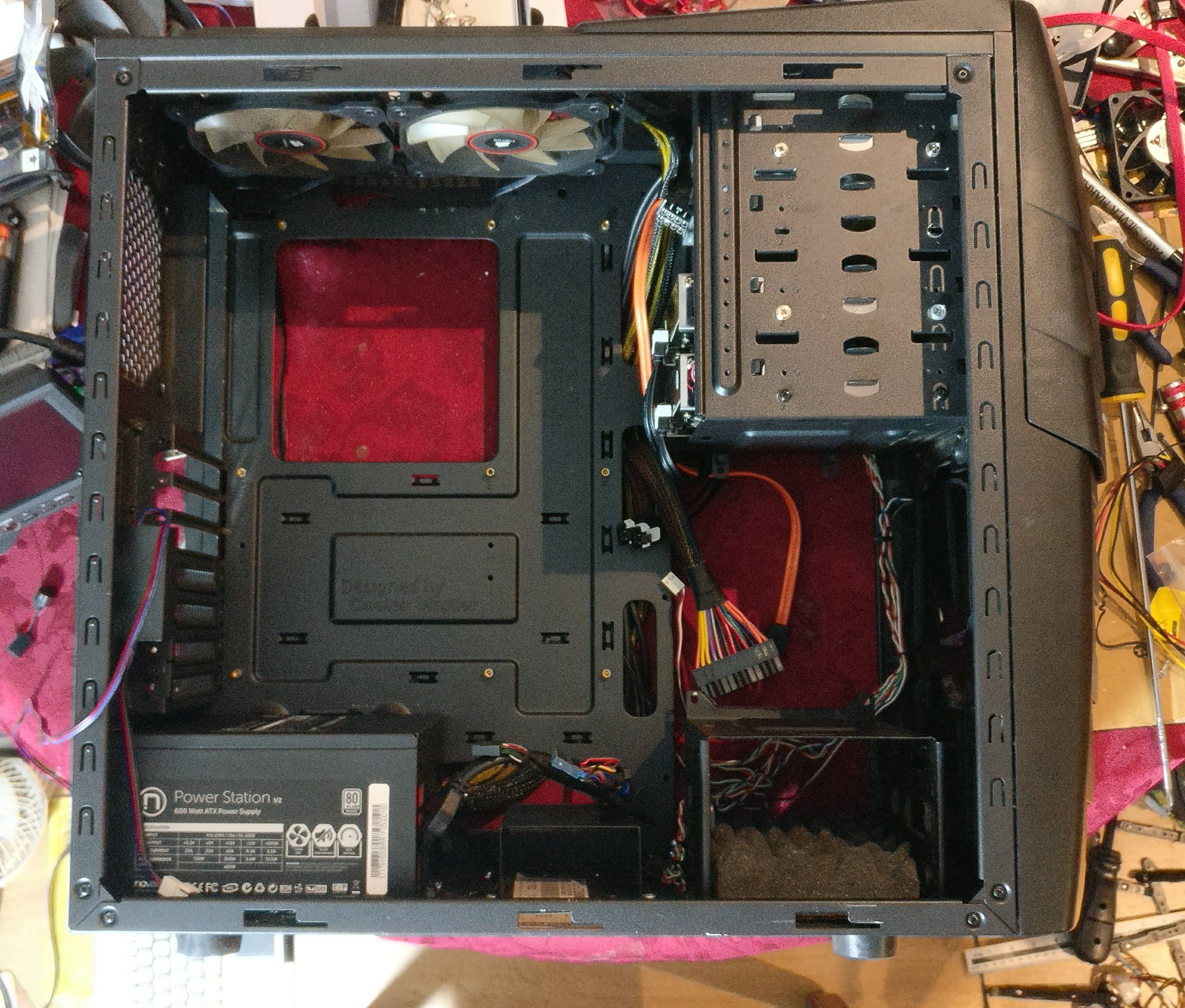 Cooler Master Enforcer, ready for the new innards